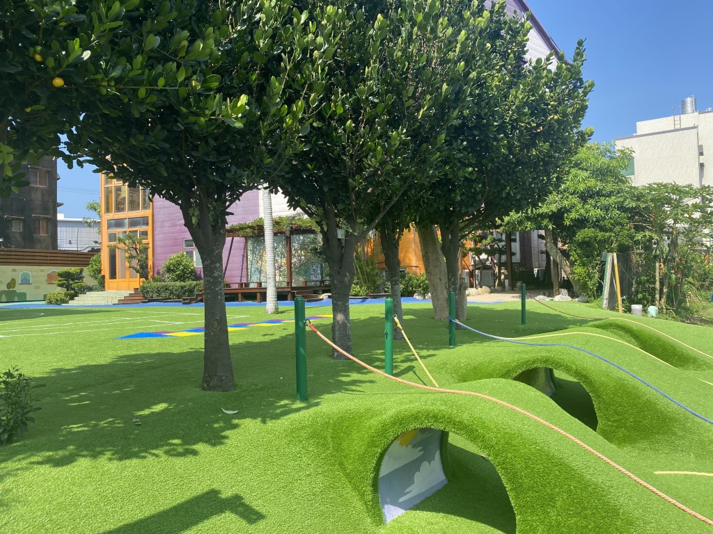 全新的園區活動場